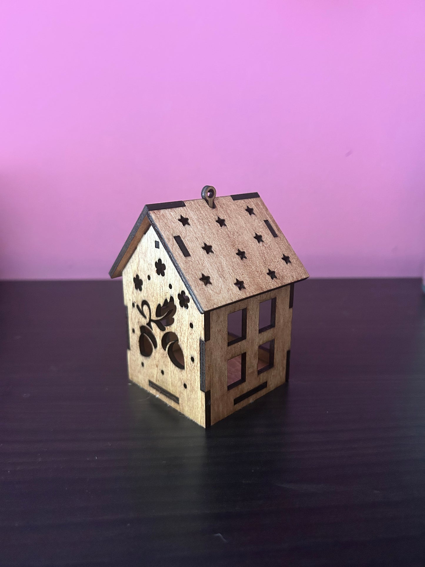 Casitas otoñales de madera