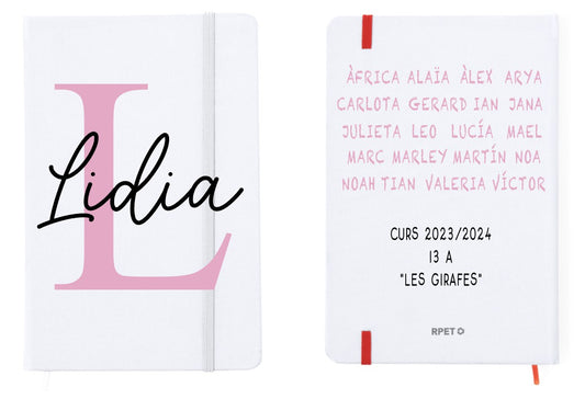 Libreta Profes - Inicial y nombre