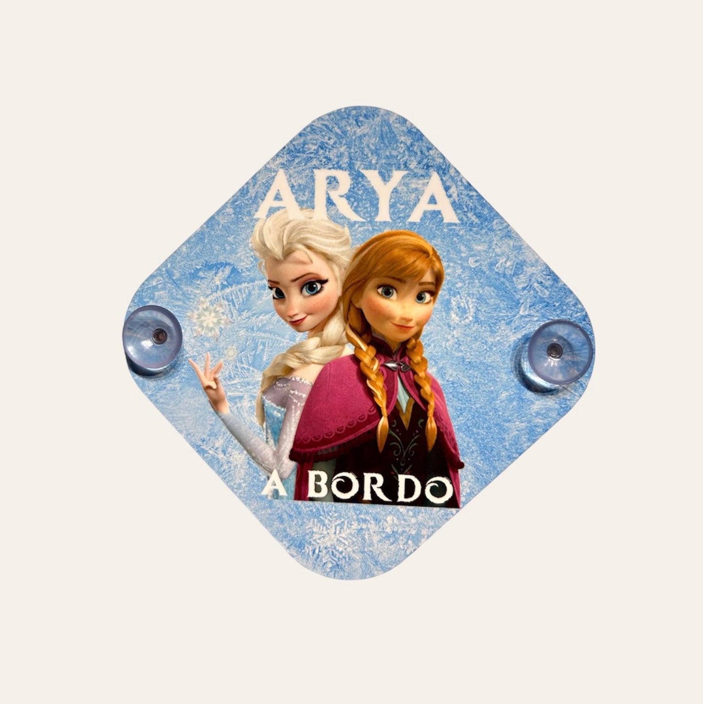 Placa nadó a bord personalitzada