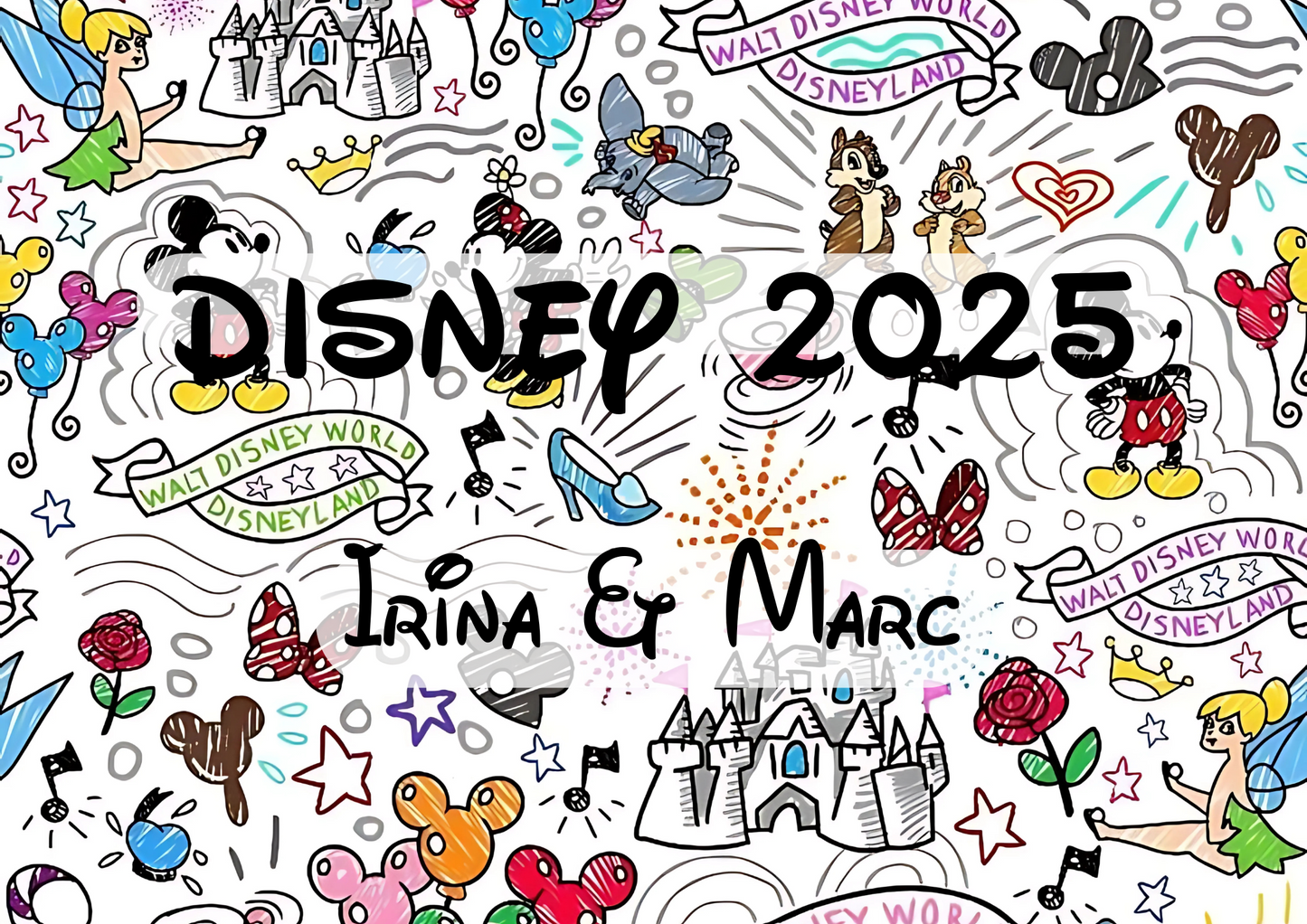Libro autógrafos Disney