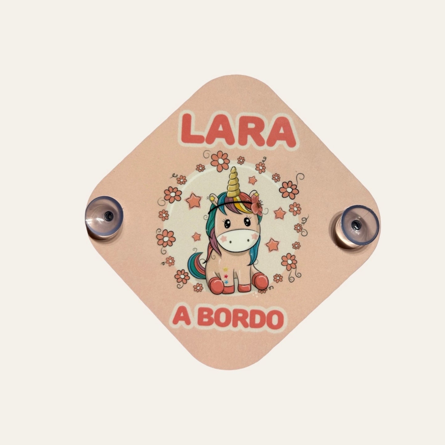 Placa nadó a bord personalitzada