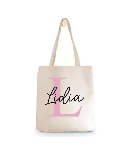 Tote Bag Profes - Inicial y nombre