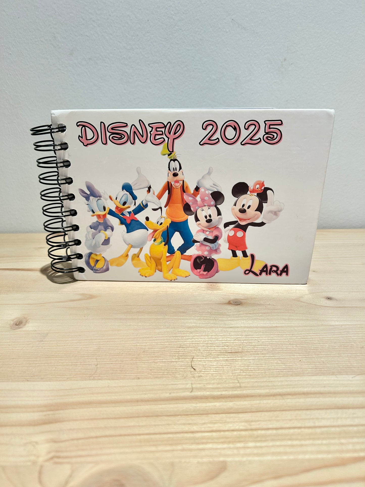 Libro autógrafos Disney