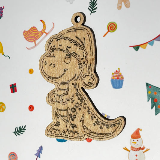 Bola de Navidad dinosaurios