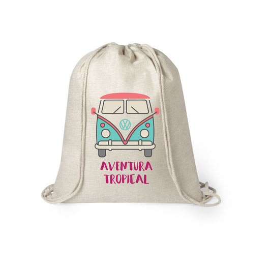 MOCHILA CUERDAS "AVENTURA TROPICAL"