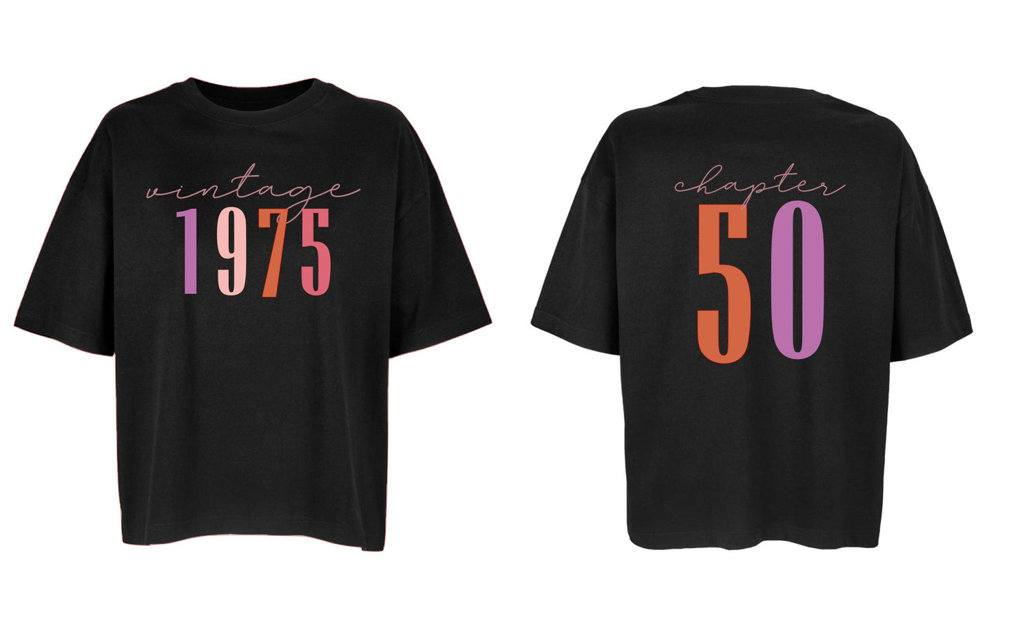 Camiseta Oversize mujer personalizada