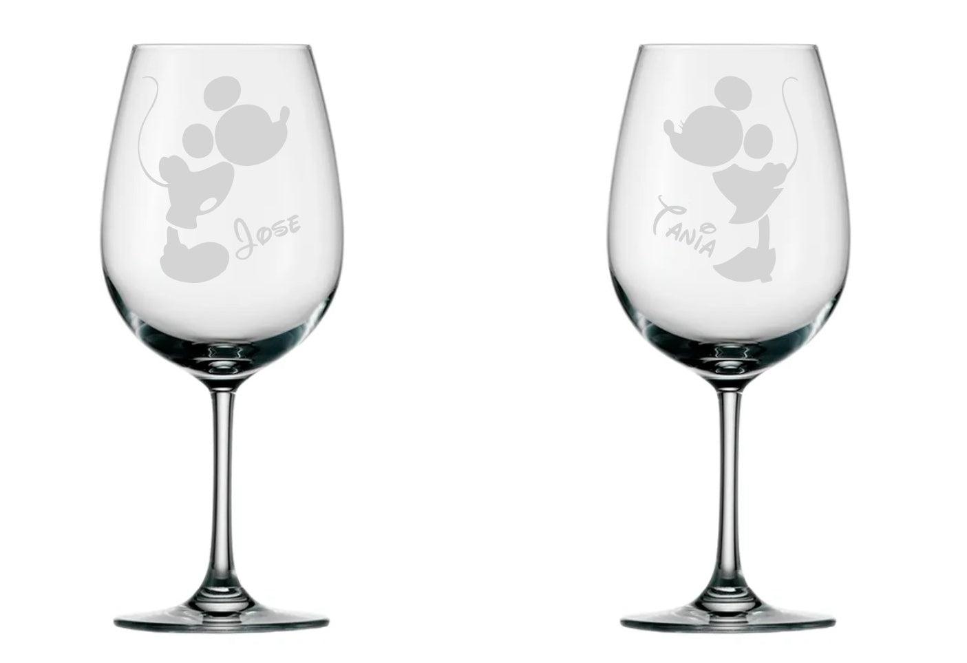 Pack 2 copas de vino "San Valentín"