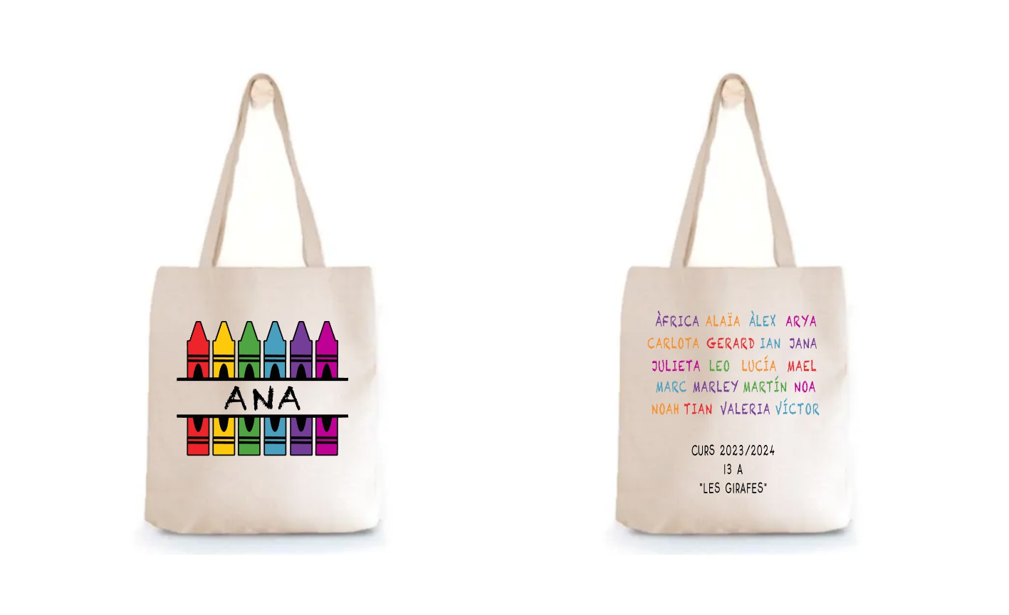 Tote Bag Profe - Lápices