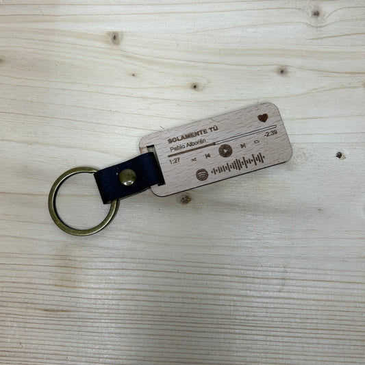 Taza con imán y llavero Spotify