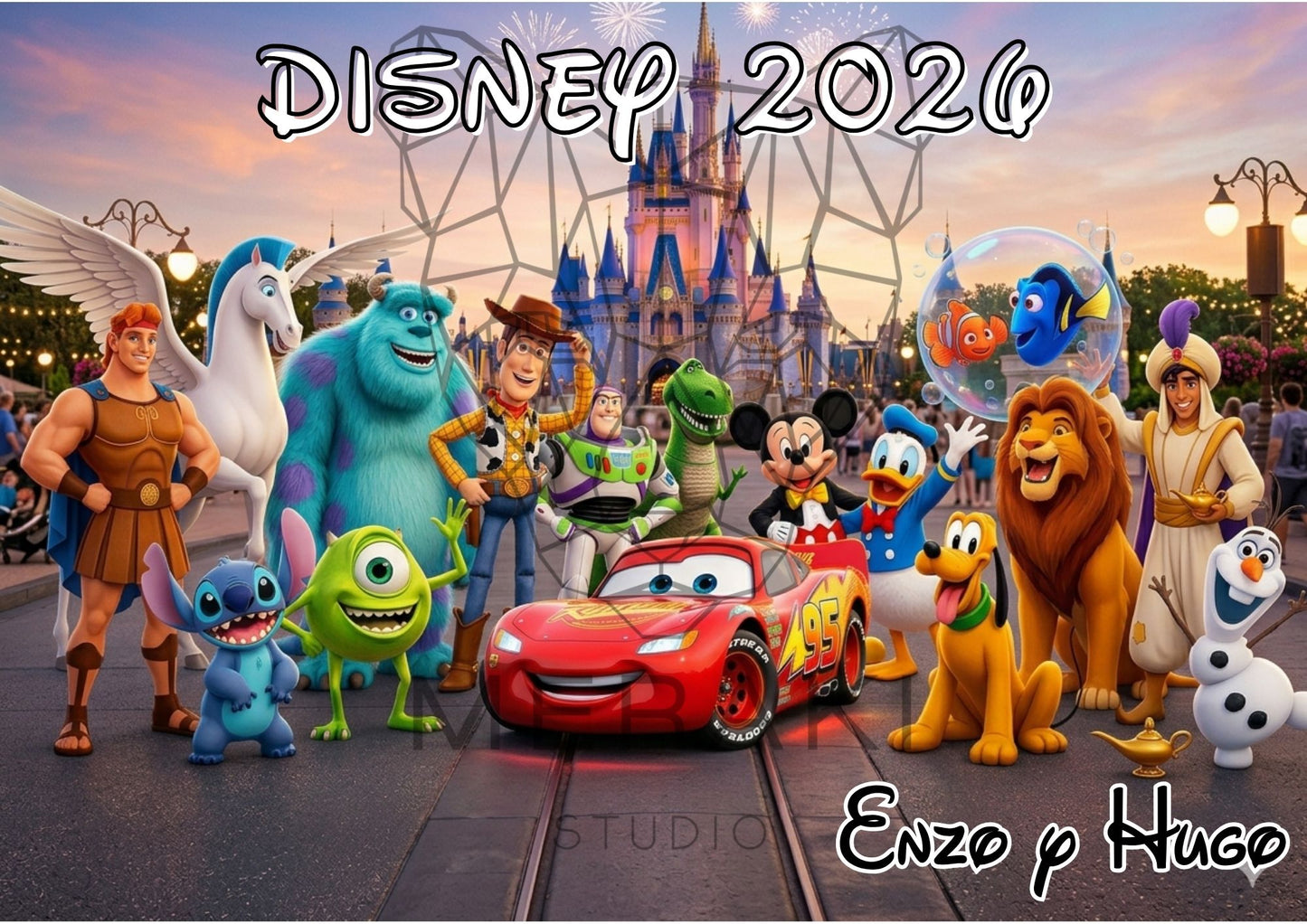 Libro autógrafos Disney