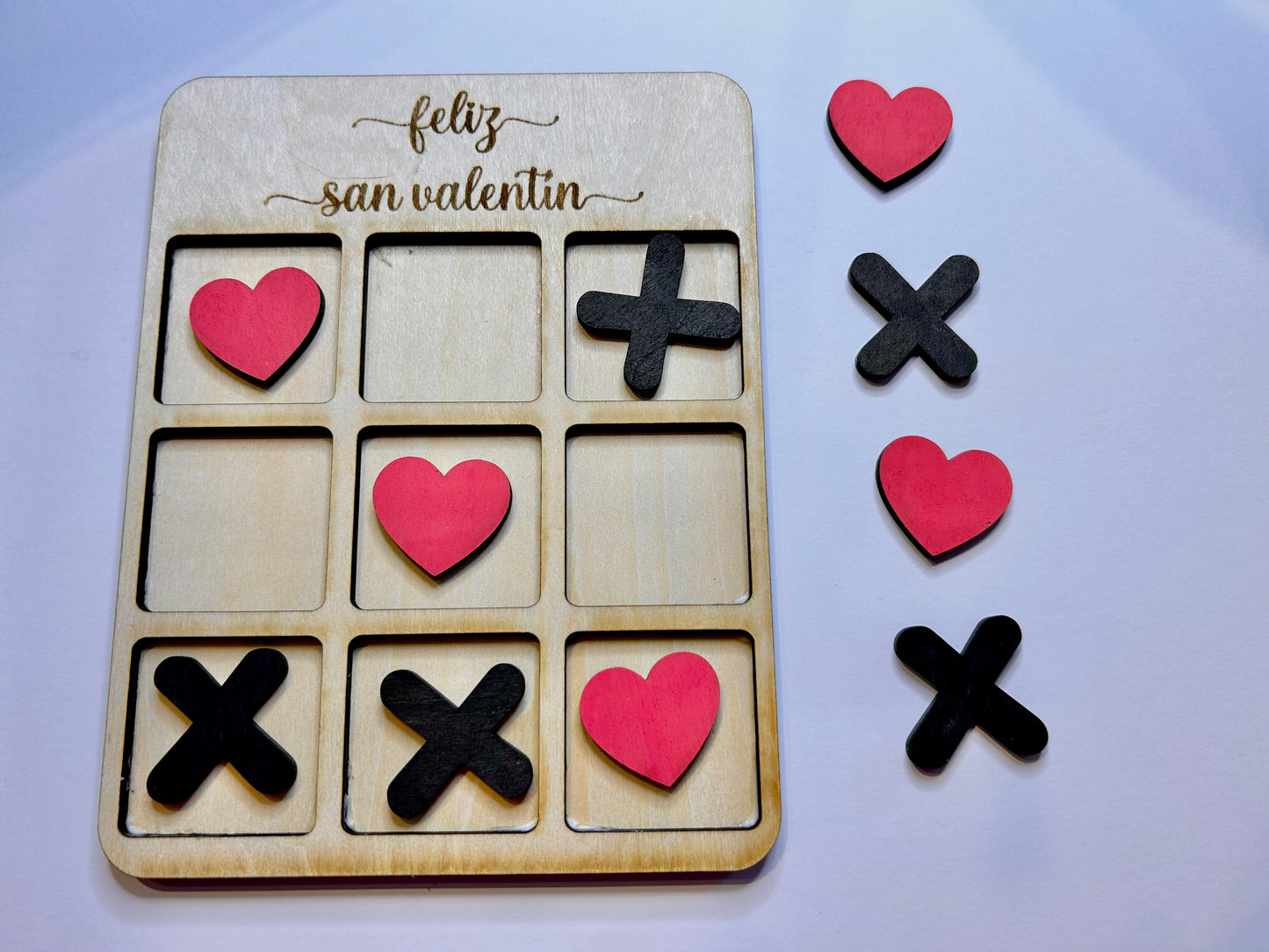 Tres en raya “San Valentín”