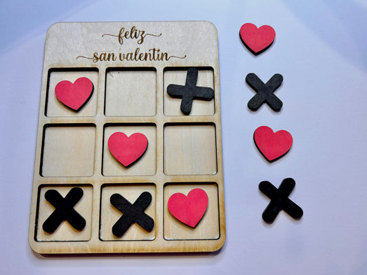 Tres en raya “San Valentín”