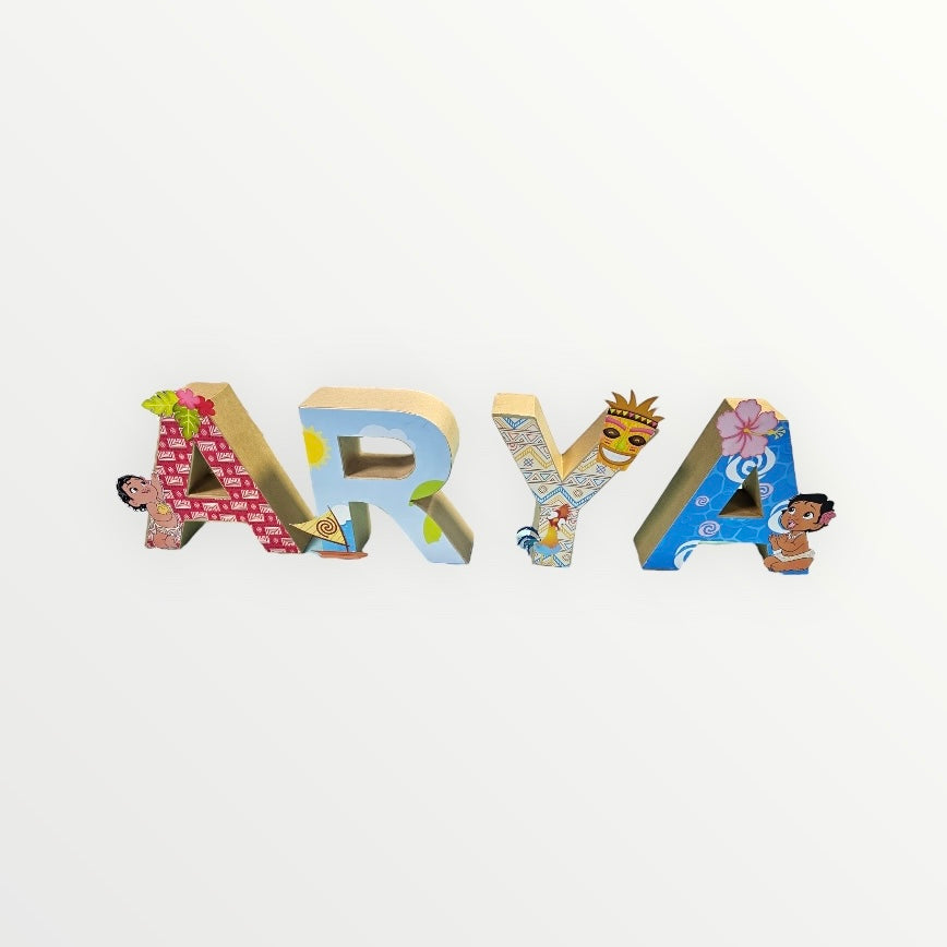 Lletra decorada 17cm (1ud)