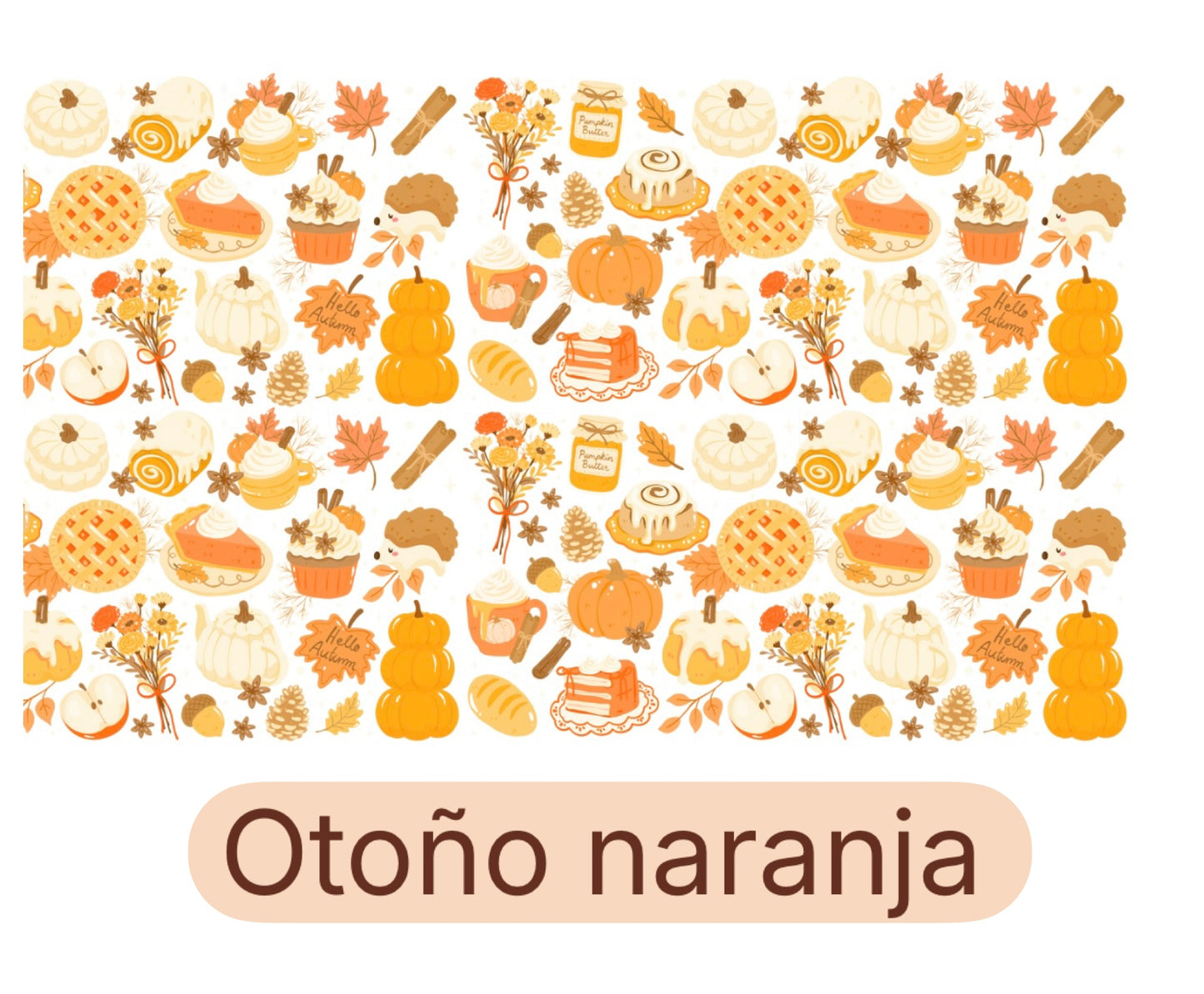 Vaso cristal con tapa bambú “Otoño”