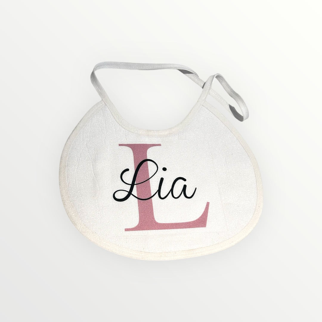 Babero 0 - 6 meses personalizado