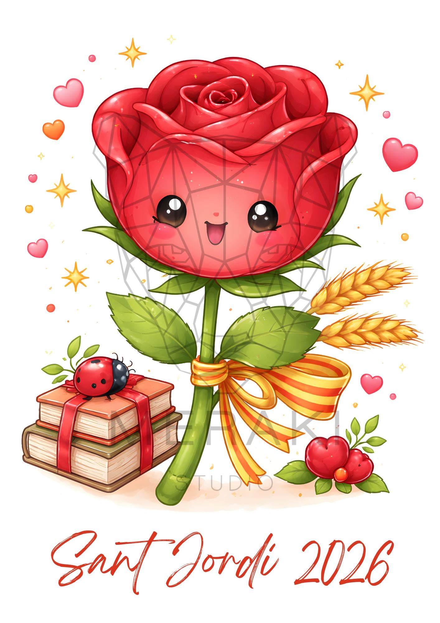 Mochila cuerdas básica “Edición Sant Jordi”