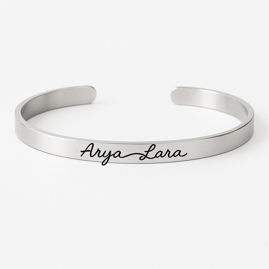 Brazalete Nombre/Fecha/Frase