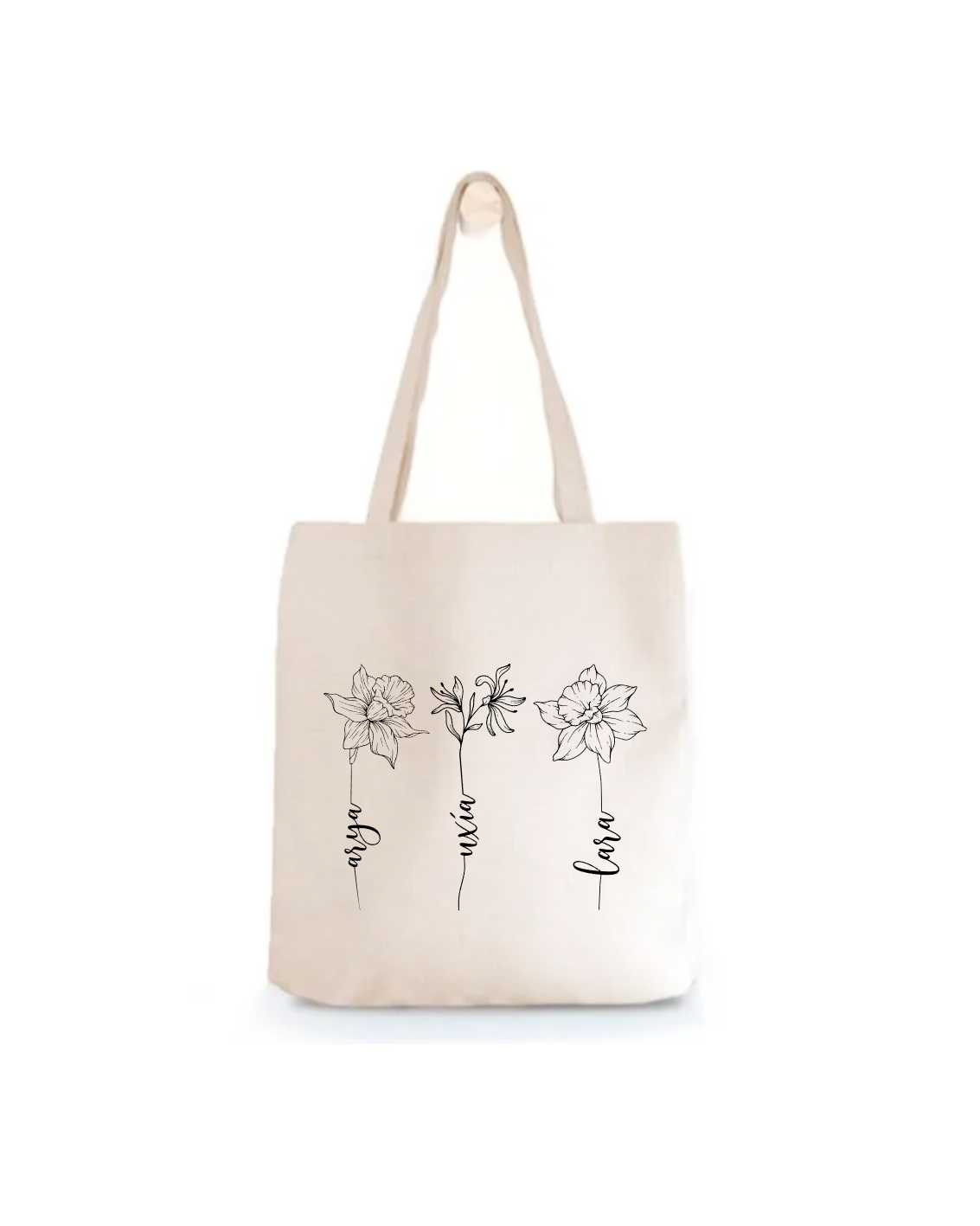TOTE BAG "FLORES DE VIDA"