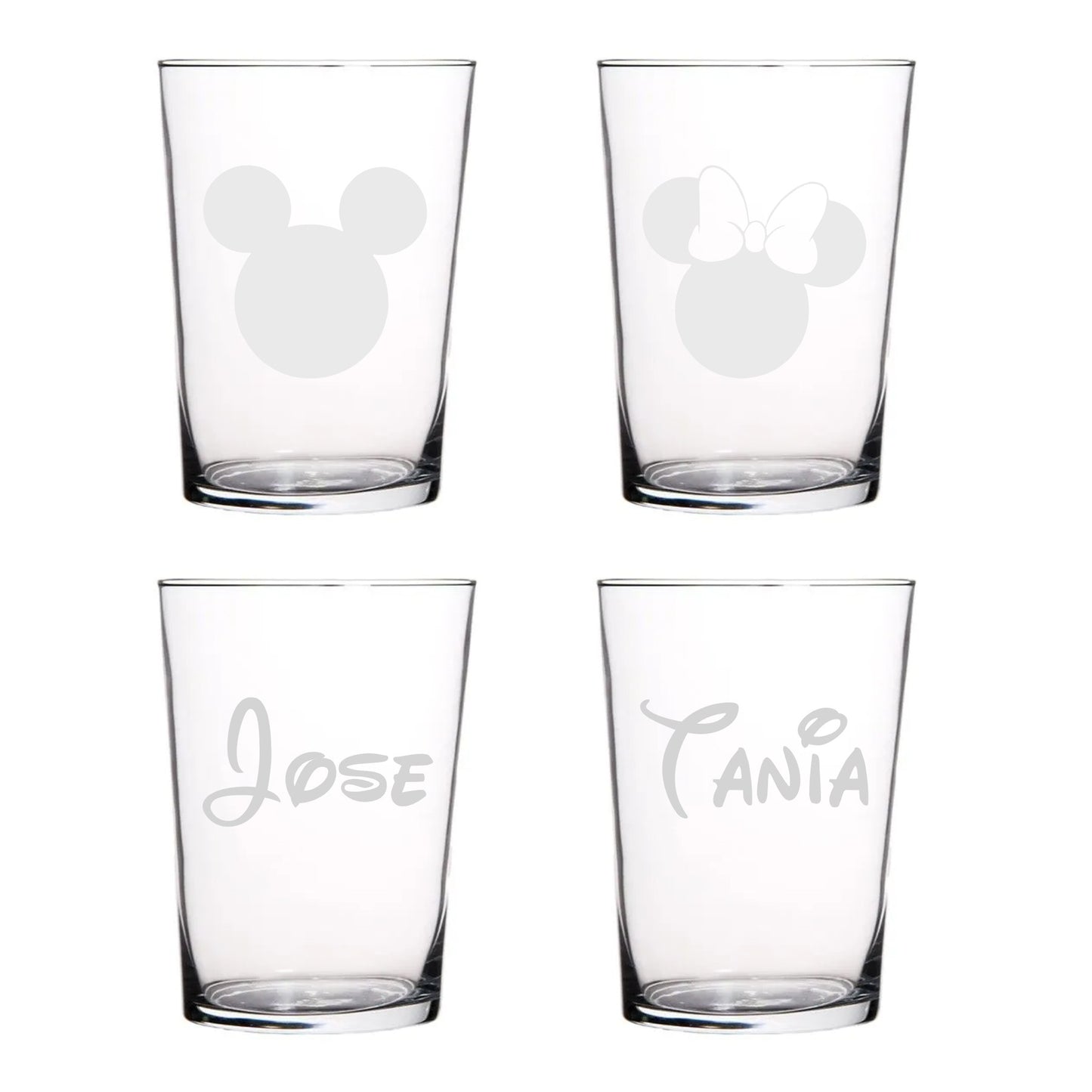 Pack 2 vasos de sidra "San Valentín