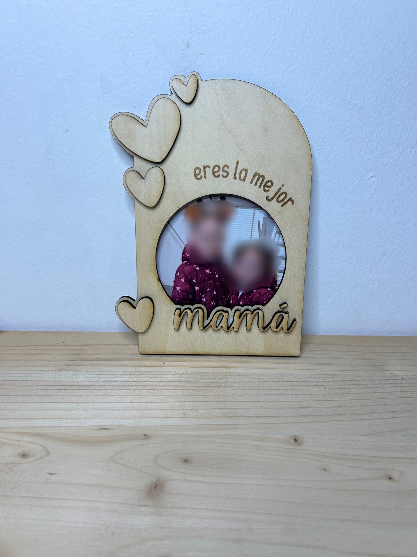Imán Mamá con Mensaje y Foto