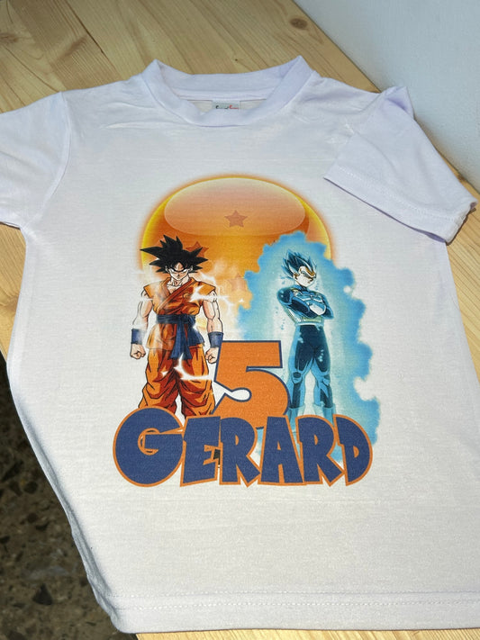 Camiseta personalizada para cumpleaños