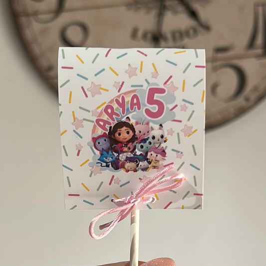 Piruletas personalizadas