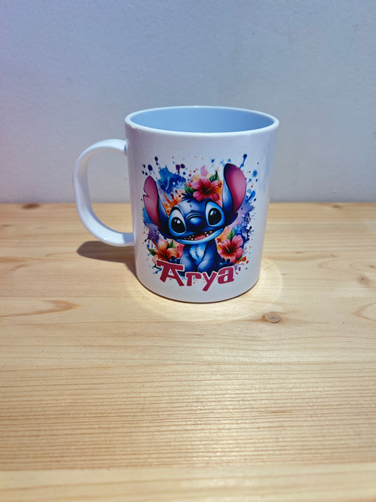 Taza de plástico personalizada