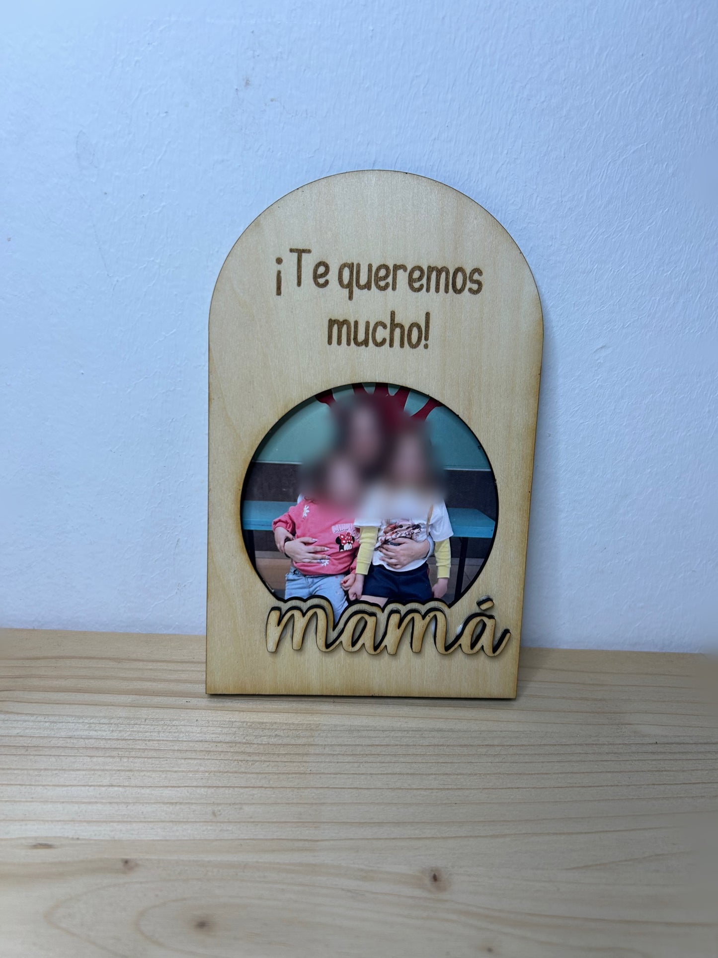 Imán Mamá con Mensaje y Foto