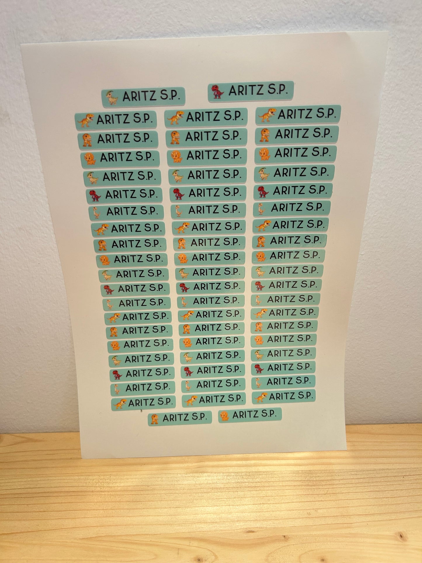 Etiquetas adhesivas