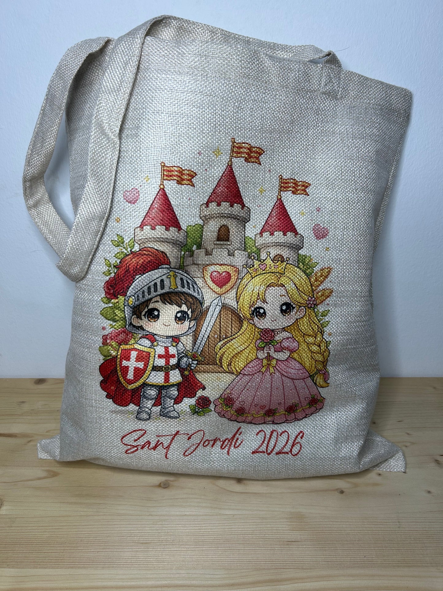 Tote bag básica “Edición Sant Jordi”