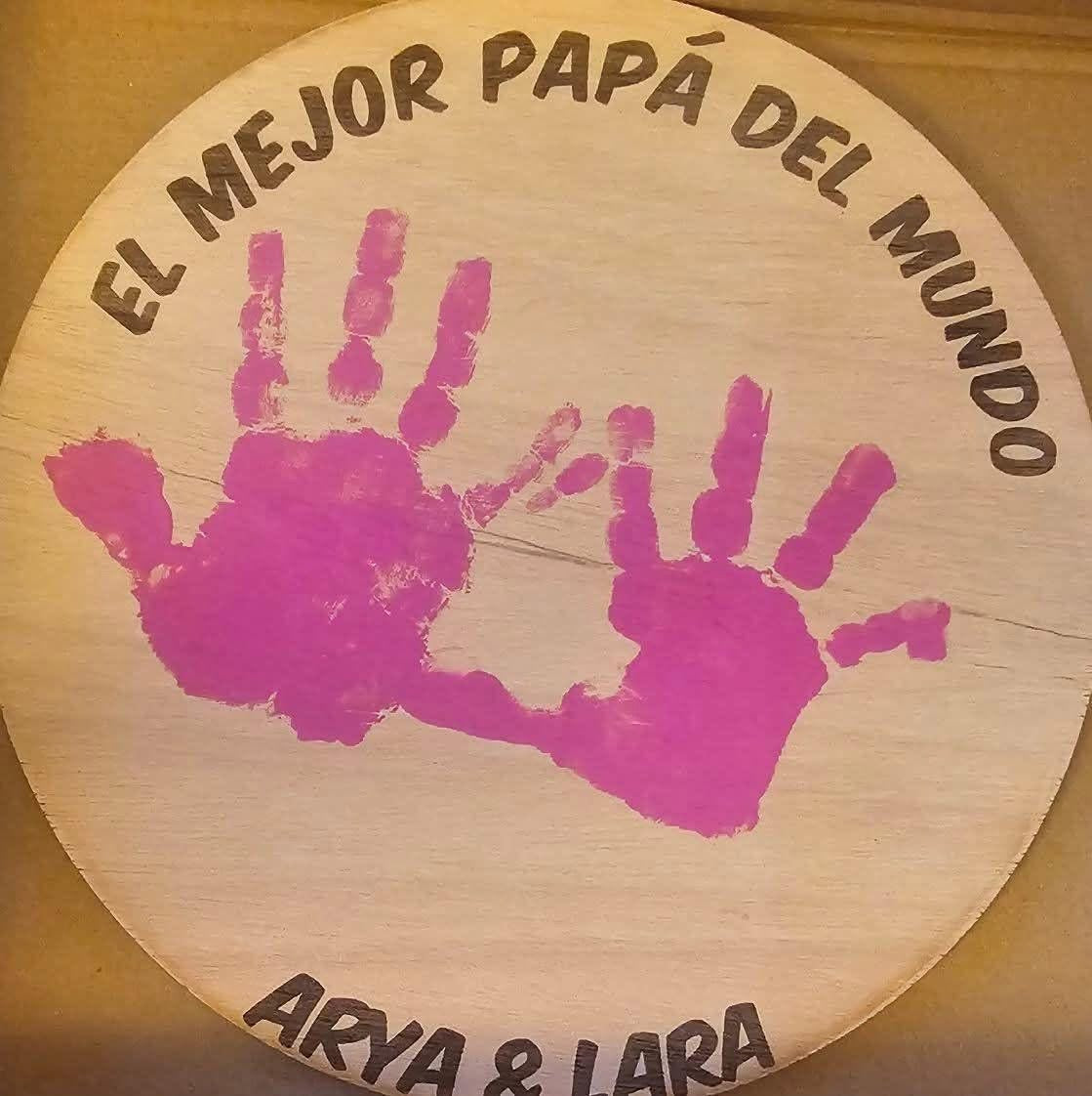 Placa Huellas “Día del padre”