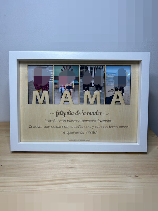 Cuadro especial Día de la madre con fotos
